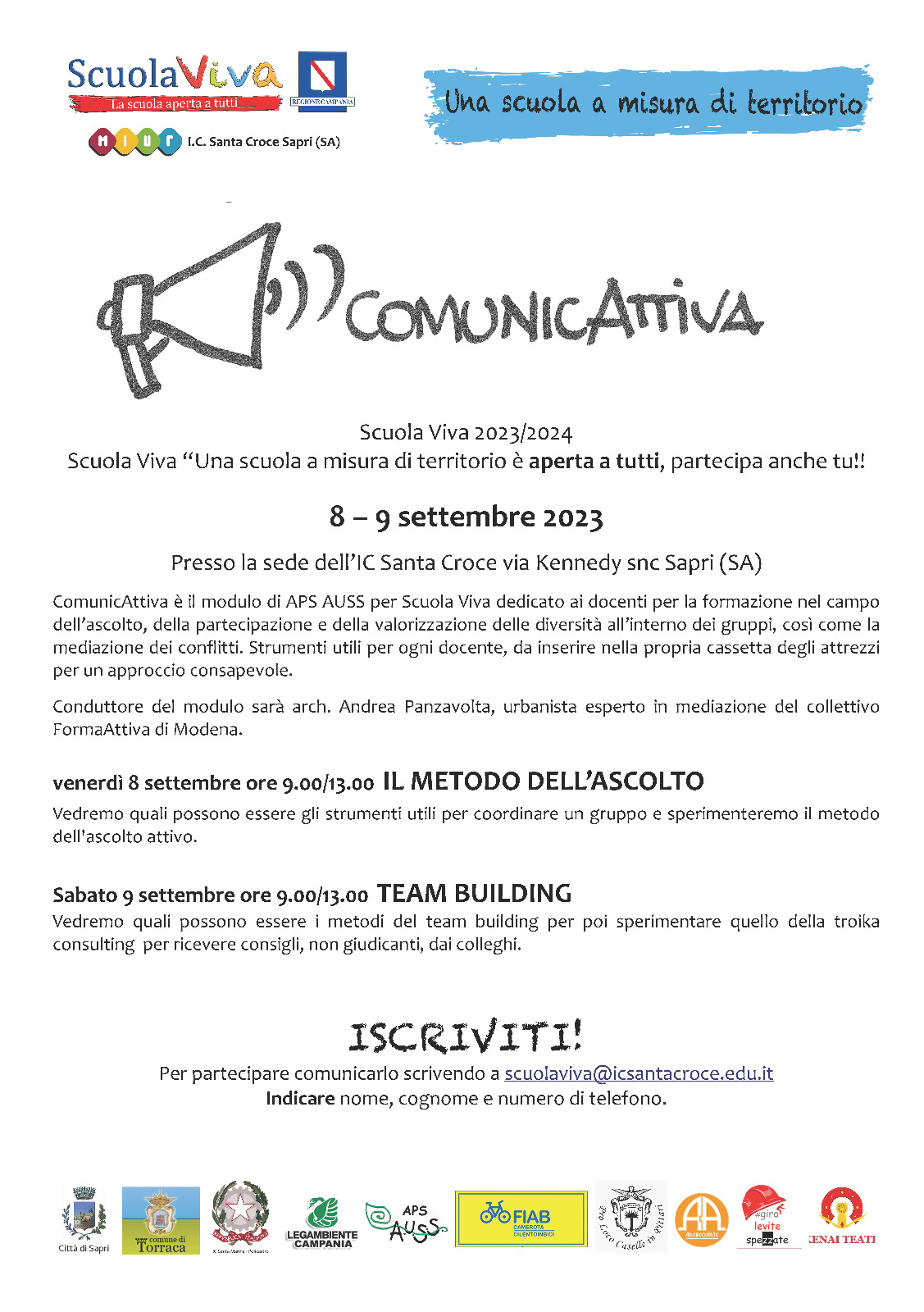 ComunicAttiva: formazione docenti Scuola Viva